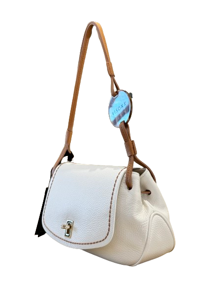 Borsa California piccola bianco - PLINIO VISONA'