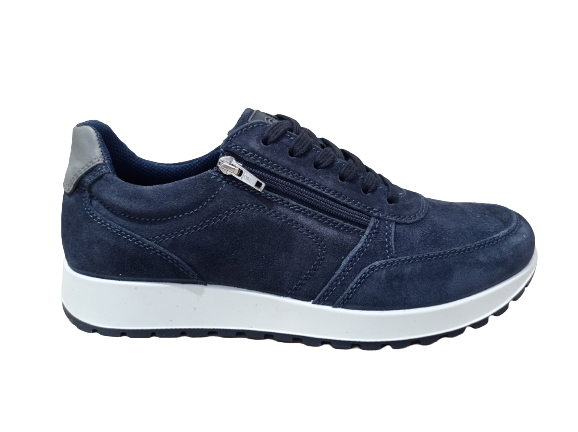 Sneakers suede blu - ARA SHOES