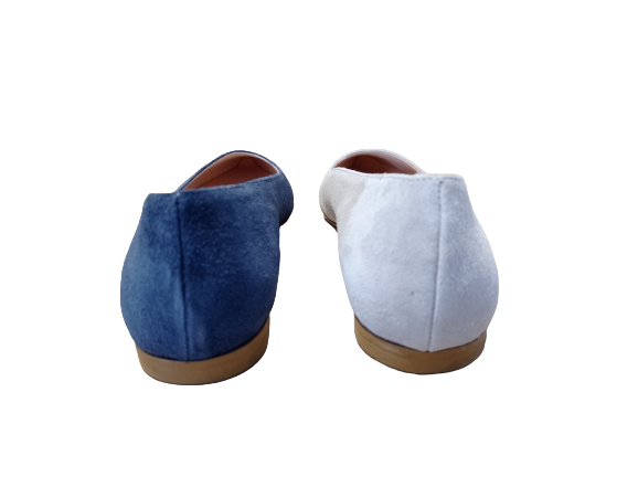 Ballerine in camoscio