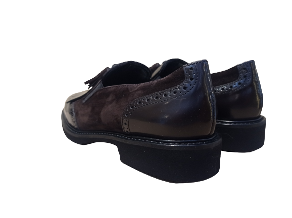 Slip-on francesina marrone - A. GIANTIN