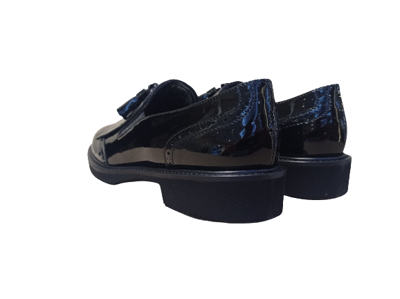 Slip-on francesina nero - A. GIANTIN
