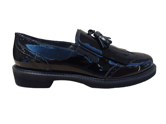 Slip-on francesina nero - A. GIANTIN