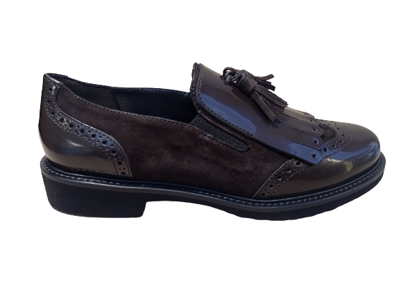 Slip-on francesina marrone - A. GIANTIN