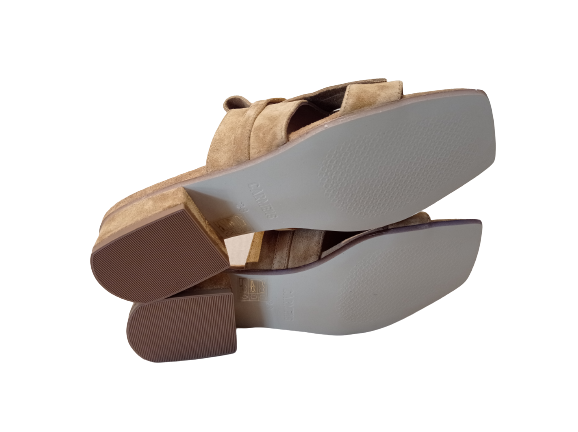 Slippers Sari chain tabacco - CARMENS