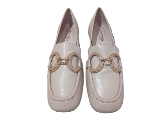 Mocassini morsetto cream - STATUS