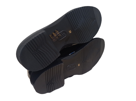 Slip-on francesina nero - A. GIANTIN