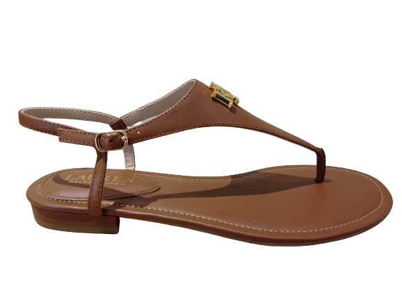 Sandali Ellington cuoio - LAUREN RALPH LAUREN