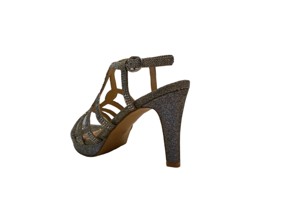 Sandali pewter - Castelletti Calzature