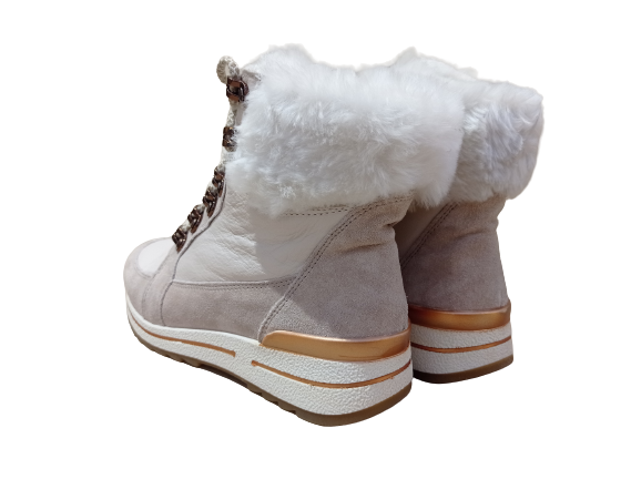 Polacchetti Velour sand - ARA SHOES