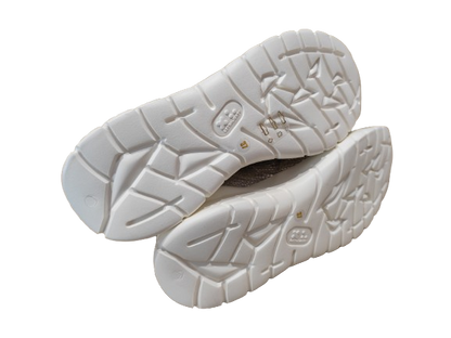 Mocassini slip-on Positano argento - OFFICINE VENETE