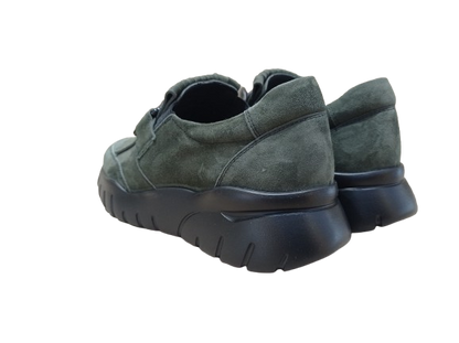 Sneakers slip-on Savana olive - OFFICINE VENETE
