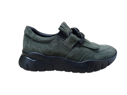 Sneakers slip-on Savana olive - OFFICINE VENETE