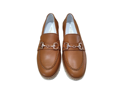 Mocassini Savana cuoio - OFFICINE VENETE