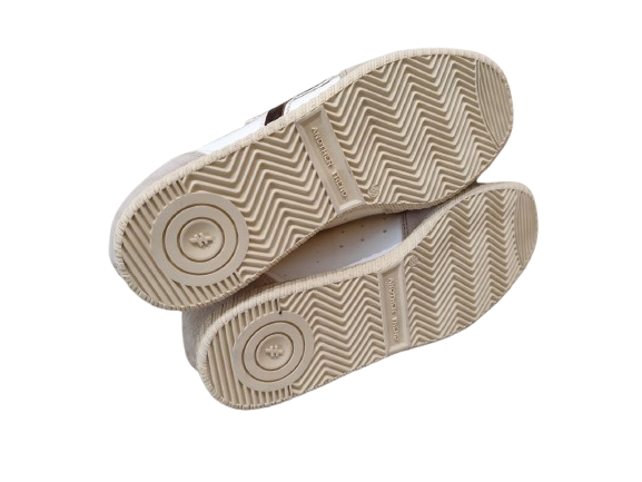 Sneakers Iconic II flat white/brown - ANOTHER TREND