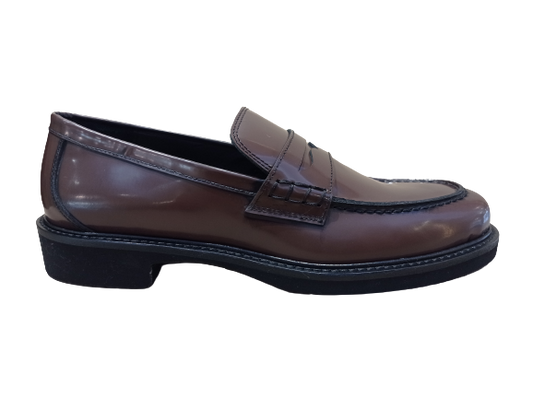 Mocassini Dover spazzolato marrone - ALFREDO G.