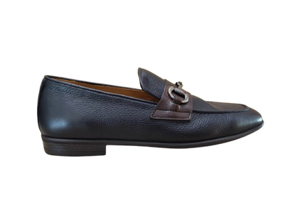 Mocassini Old Zeus navy/brown - DINO DRAGHI