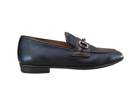Mocassini Old Zeus navy/brown - DINO DRAGHI