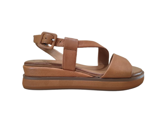 Sandali Scissors cuoio - INUOVO