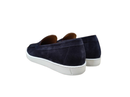 Mocassini suede blu - DINO DRAGHI