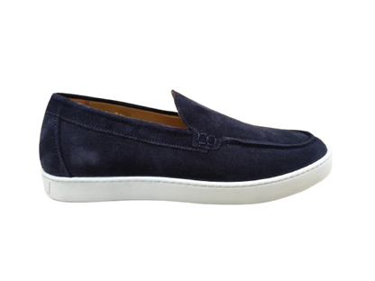 Mocassini suede blu - DINO DRAGHI