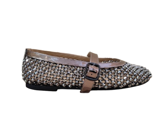Ballerine Mirror Pewter - ALMA EN PENA