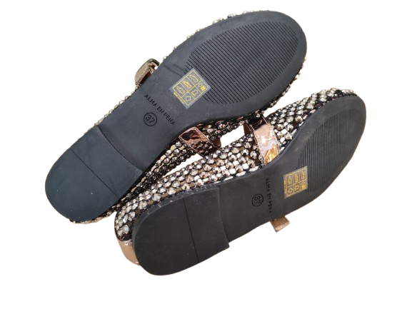 Ballerine Mirror Pewter - ALMA EN PENA