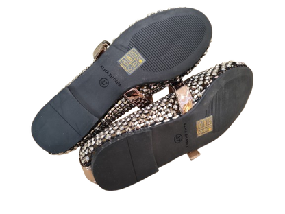 Ballerine Mirror Pewter - ALMA EN PENA