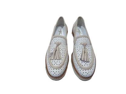 Mocassini Saffron bianco - OFFICINE VENETE