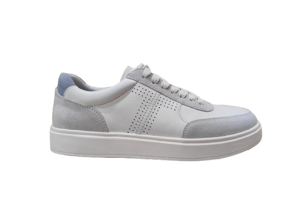 Sneakers white denim - TAMARIS - Castelletti Calzature