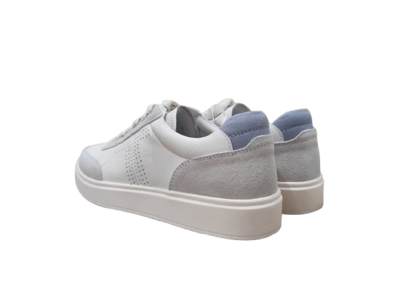 Sneakers white denim - TAMARIS - Castelletti Calzature