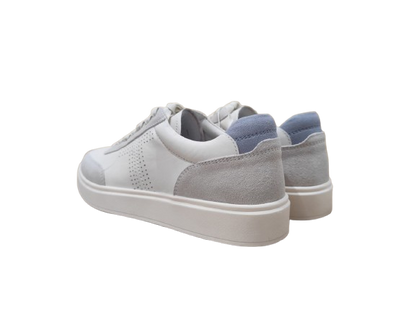 Sneakers white denim - TAMARIS - Castelletti Calzature