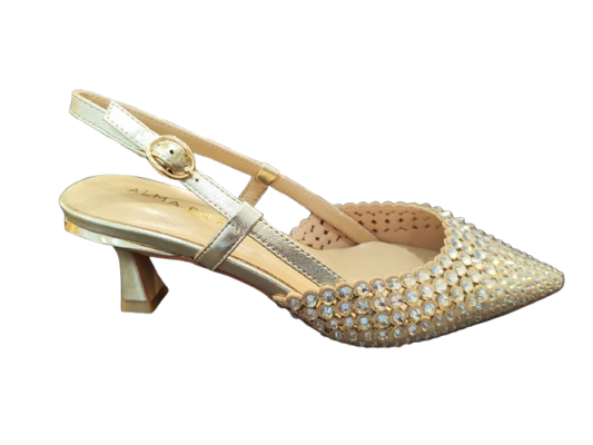 Chanel Swarovski gold - ALMA EN PENA