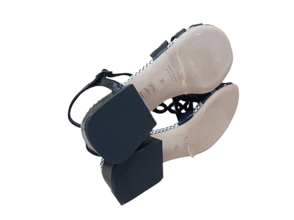 Sandali Vergen nero - G. SORELLI