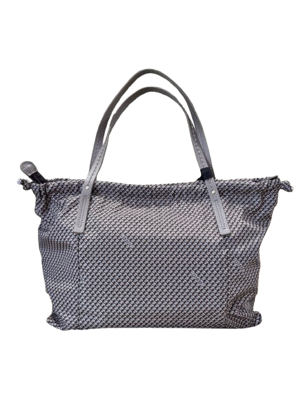 Borsa Shopper nylon coulisse taupe - PLINIO VISONA'