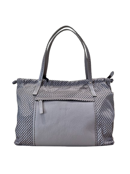 Borsa Shopper nylon coulisse taupe - PLINIO VISONA'