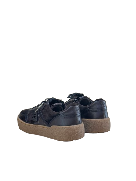 Sneakers cerniera mocca - TAMARIS