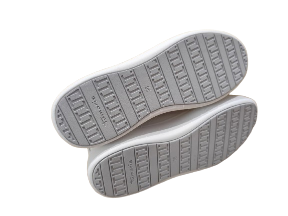 Sneakers white leather - TAMARIS