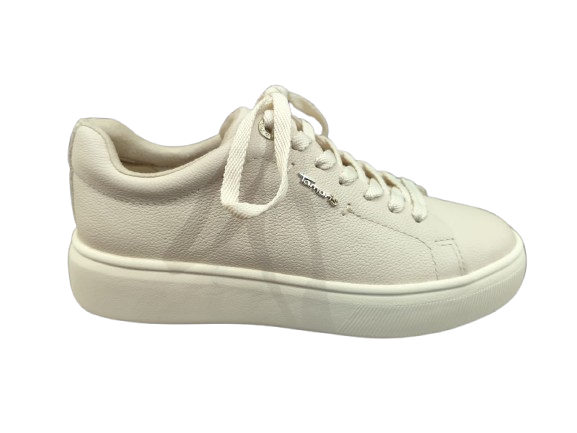 Sneakers ivory leather - TAMARIS