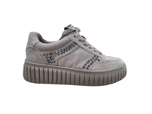 Sneakers suede grey - TAMARIS