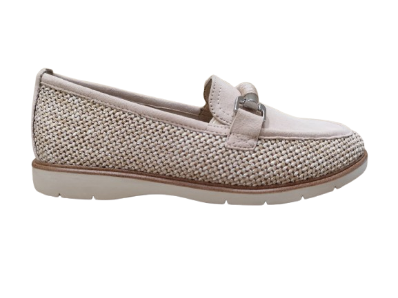 Mocassini intreccio nude - TAMARIS