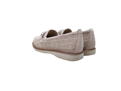 Mocassini intreccio nude - TAMARIS