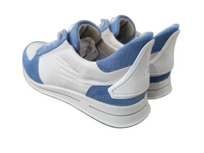 Sneakers Velour Calf azzurro - ARA SHOES