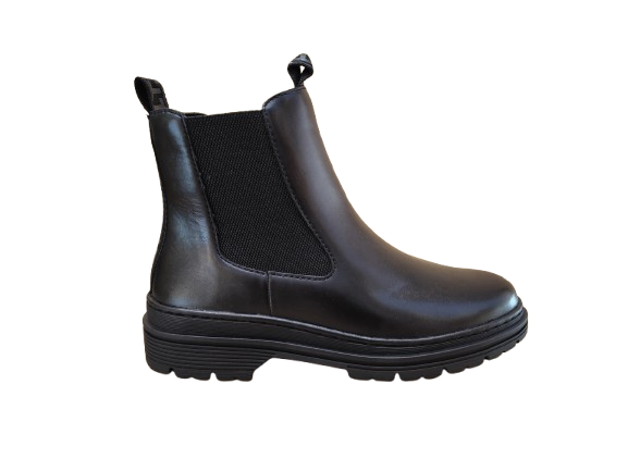 Stivaletti Beatles nero - TAMARIS