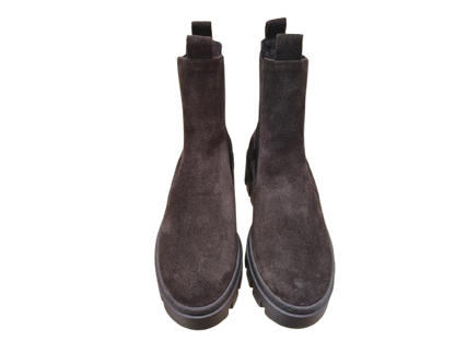 Stivaletti Beatles zeppa mocca - TAMARIS