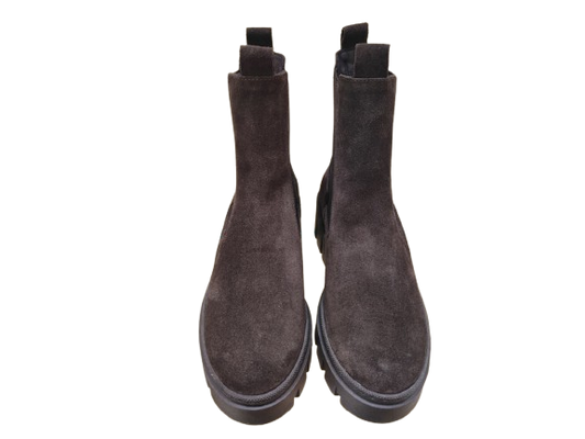Stivaletti Beatles zeppa mocca - TAMARIS