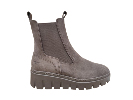 Stivaletti Beatles zeppa taupe - TAMARIS