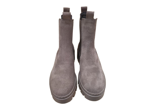 Stivaletti Beatles zeppa taupe - TAMARIS