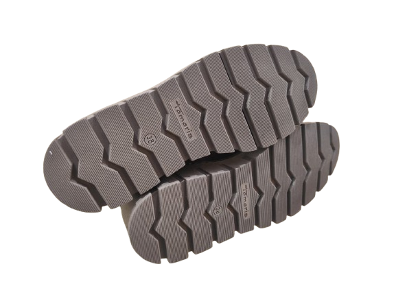 Stivaletti Beatles zeppa taupe - TAMARIS