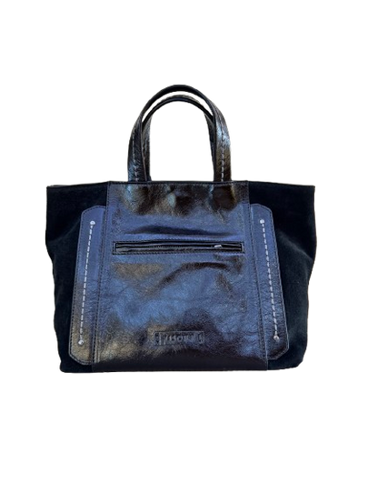 Borsa Marilyn grande nero - PLINIO VISONA'
