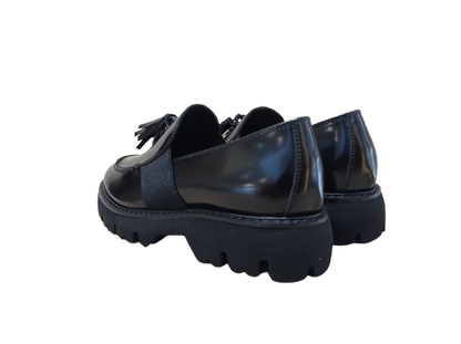 Mocassini London nero - OFFICINE VENETE